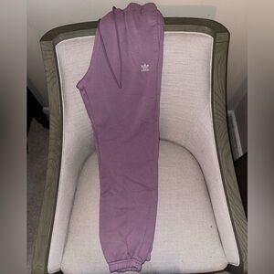 Women’s adidas mauve pink sweatpants size medium